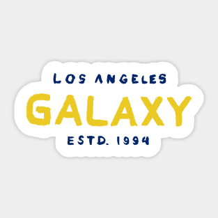 Los Angeles Galaaaaxy Sticker